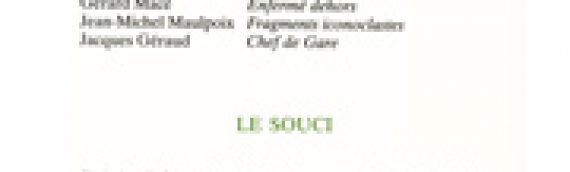 Revue Recueil – n°3 – Le Soucis (1986)