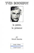 Yves Bonnefoy – Gérard Gasarian 1986