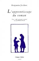 Apprentissage du roman (L') – Benjamin Jordane 1993