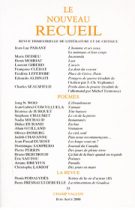 Le Nouveau Recueil – n°55 – Poèmes – juin/août 2000