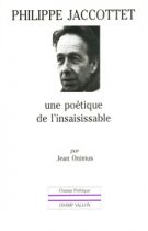 Philippe Jaccottet – Jean Onimus 1982
