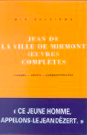 Oeuvres complètes – Jean de La Ville de Mirmont 1992