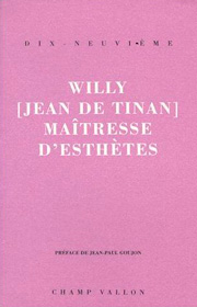 Maîtresse d'esthètes – Willy [Jean de Tinan] 1995