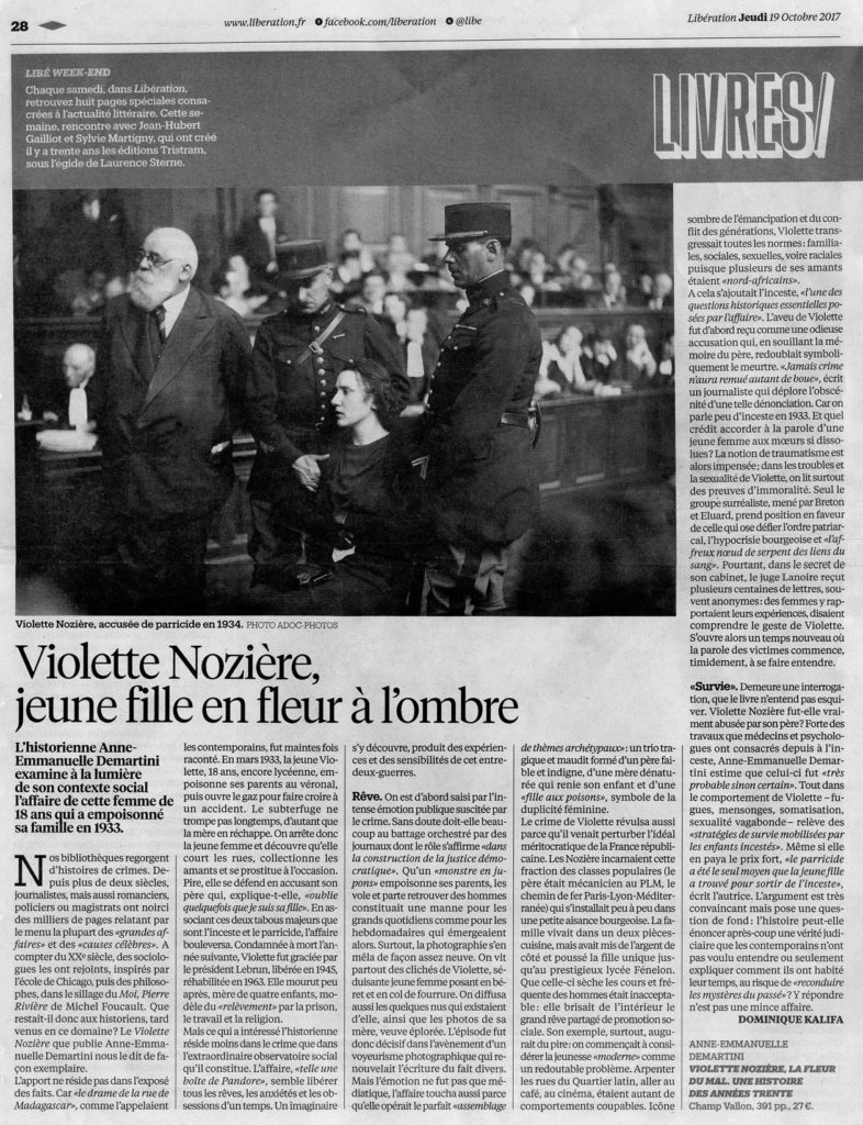 Libération NOZIERE