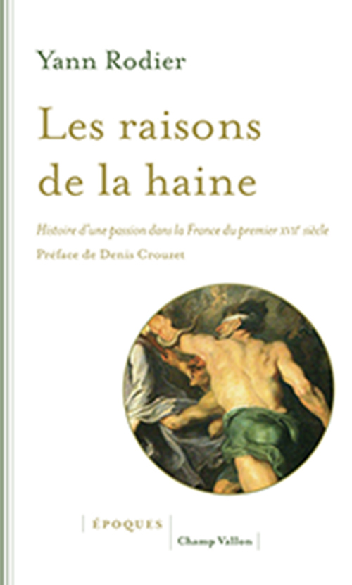 Couv LEs raisons de la haine