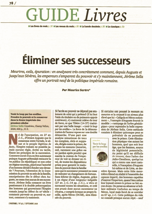 Eliminer ses successeurs